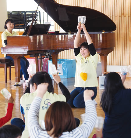 子ども音楽療育実習