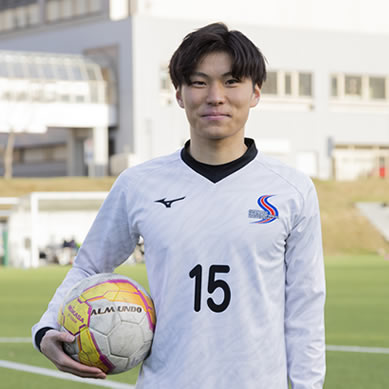 札幌国際大学サッカー部部員インタビュー写真