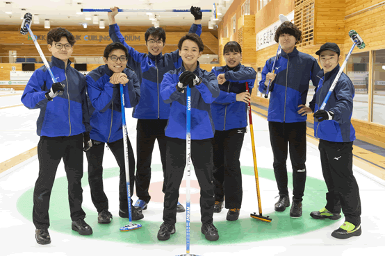 札幌国際大学氷上部活動紹介写真