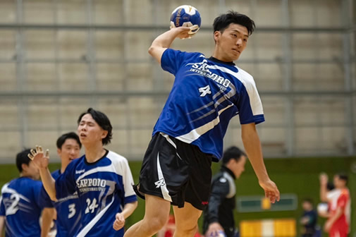 札幌国際大学男子ハンドボール部写真1