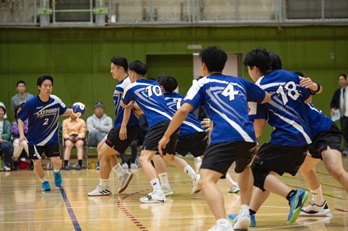 札幌国際大学男子ハンドボール部写真3