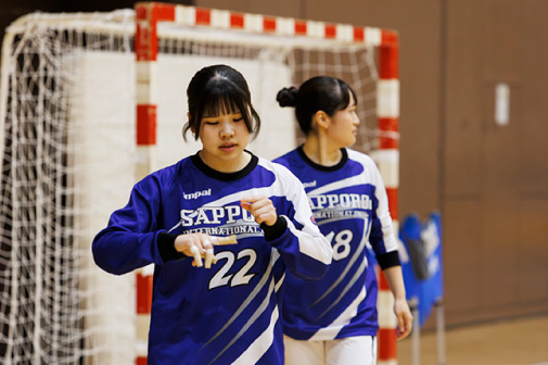 札幌国際大学女子ハンドボール部写真2