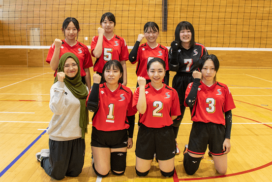 女子バレーボール部 クラブ サークル 札幌国際大学