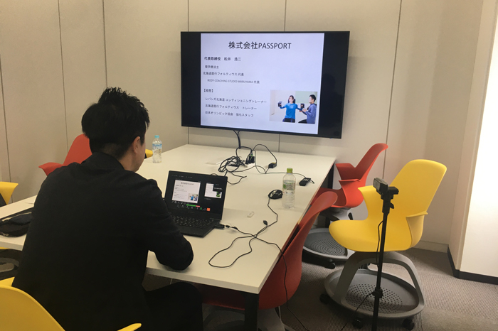 道銀フォルティウストレーナーによる講義スポーツビジネス学科のサムネイル画像