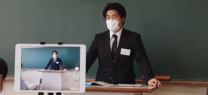 教育実習指導訪問【スポーツ指導学科】