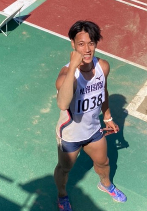 菅井さん北日本インカレにて優勝【陸上競技部】