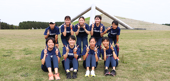 北海道大学女子駅伝5連覇達成！