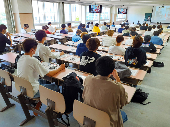 【スポーツビジネス学科】秋期オリエンテーション開催のサムネイル画像