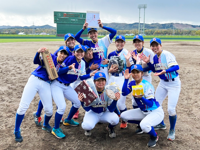 【女子硬式野球部】栗山町エキシビジョンマッチ参戦！