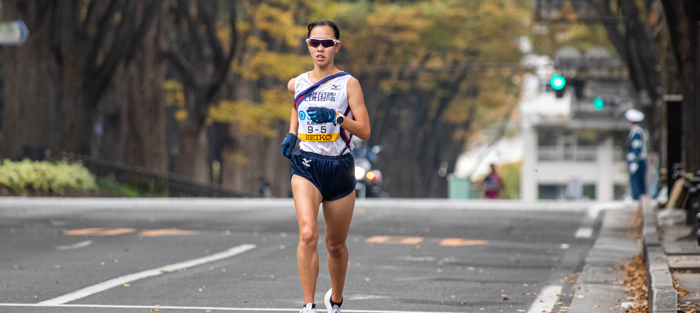 【2021女子駅伝】粘りの走りで仙台の地を駆け抜ける