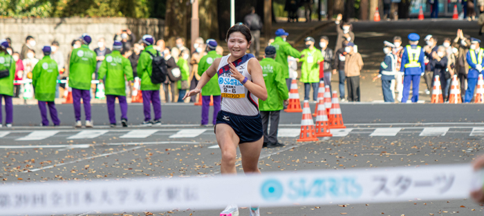 【2021女子駅伝】粘りの走りで仙台の地を駆け抜ける