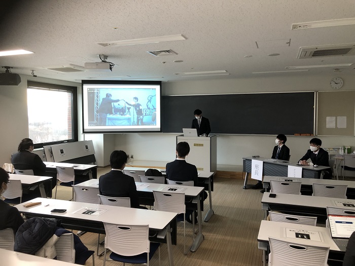 【スポーツビジネス】3・4年生合同ゼミ(粟野ゼミ）