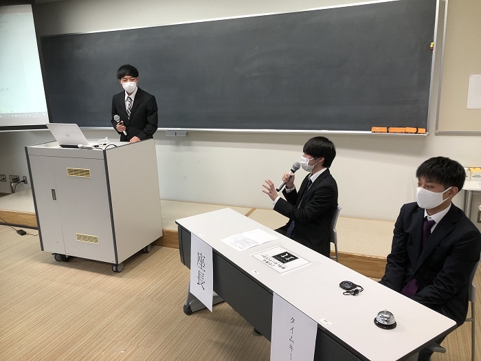 【スポーツビジネス】3・4年生合同ゼミ(粟野ゼミ）