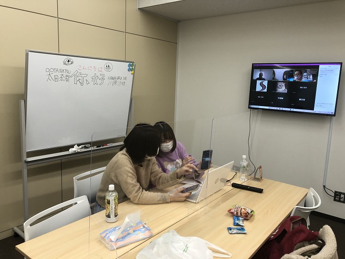 【国際交流】中国・瀋陽大学とのオンライン交流会開催