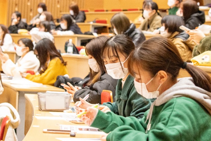 短大2学科交流授業開催‼
