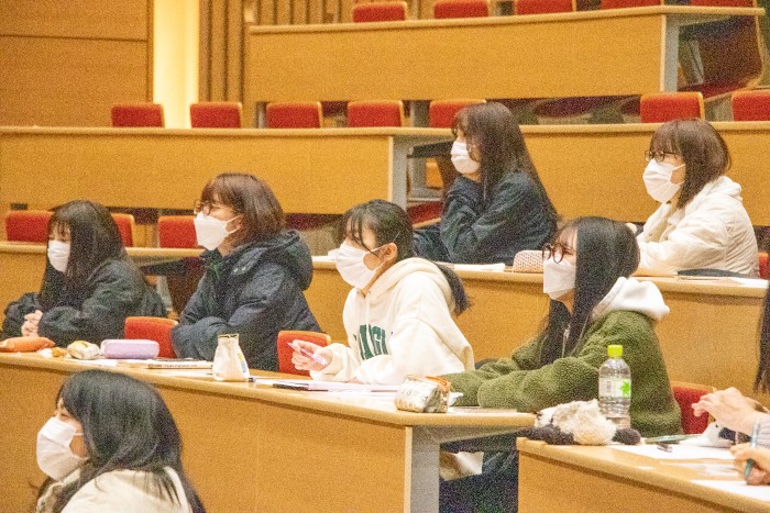 短大2学科交流授業開催‼