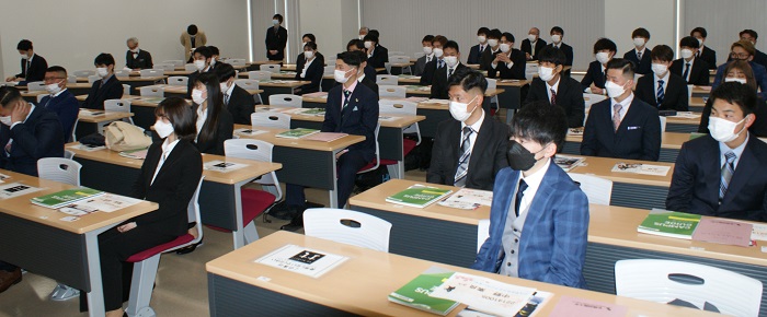 【スポーツビジネス学科】入学式学科集会
