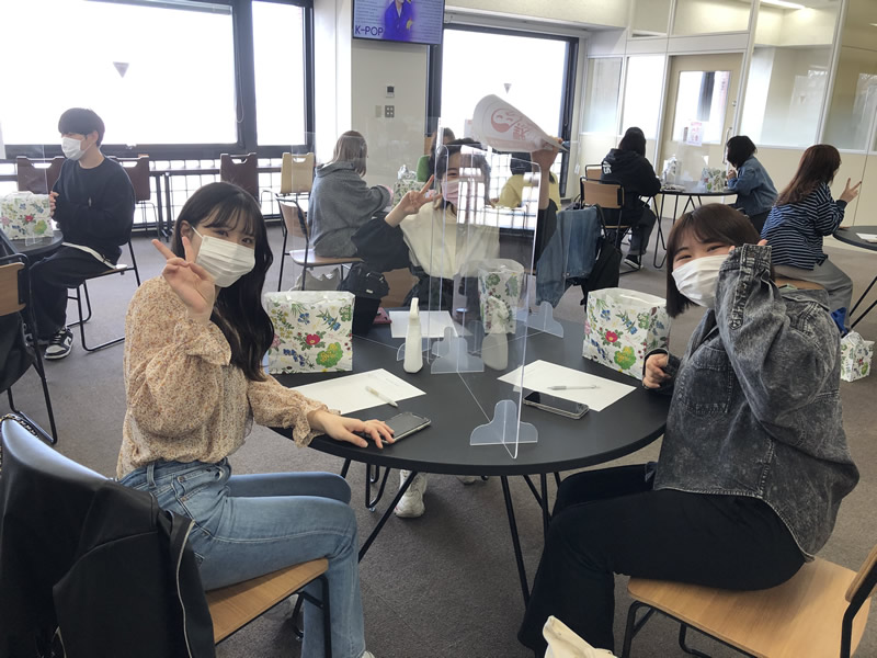 交換留学生の歓迎会を開催しました！