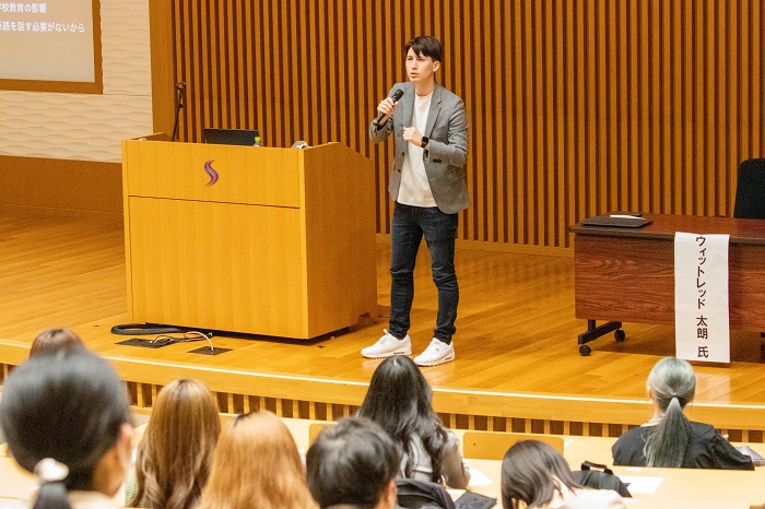 カナダSELC College副校長 ウィットレッド太朗氏による特別講演