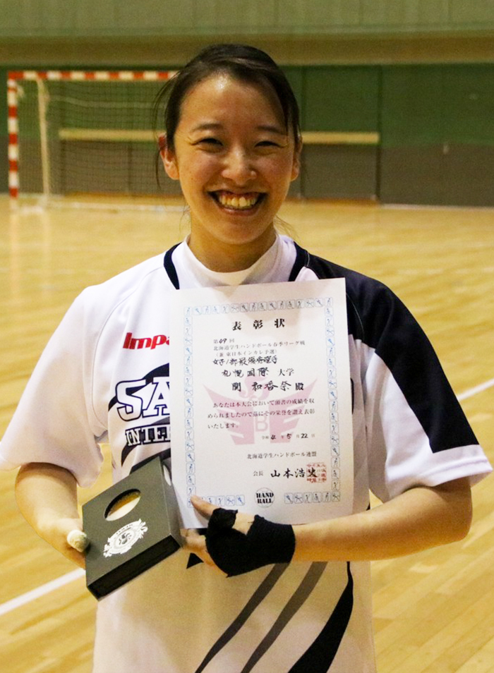 【女子ハンドボール部】1部リーグ全勝優勝！