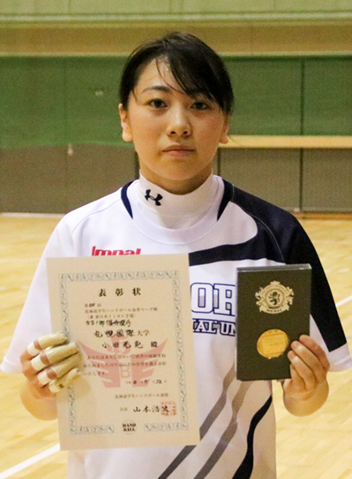【女子ハンドボール部】1部リーグ全勝優勝！