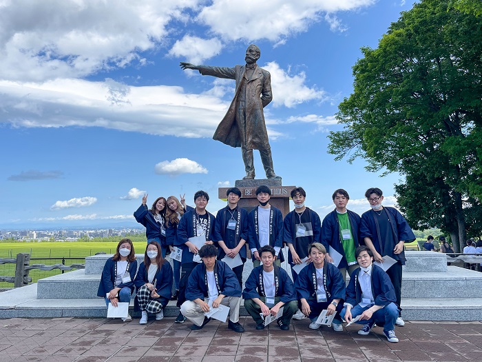 【観光学部】さっぽろ羊ヶ丘展望台でのフィールドワーク