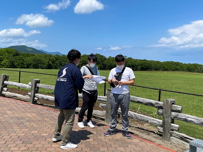 【観光学部】さっぽろ羊ヶ丘展望台でのフィールドワーク
