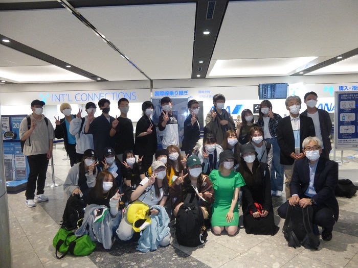 【国際教養学科】短期学外学修カナダへ向け出発
