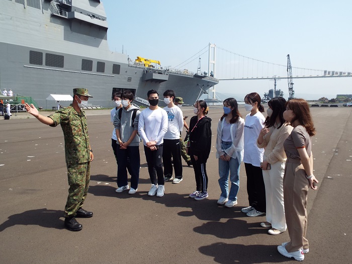 海上自衛隊護衛艦「ひゅうが」見学会開催