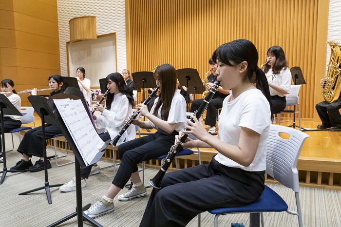 【吹奏楽部】学内コンサート開催！