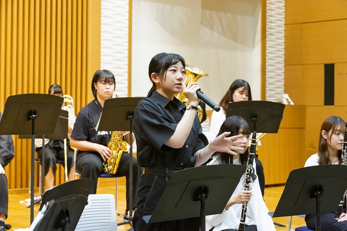 【吹奏楽部】学内コンサート開催！