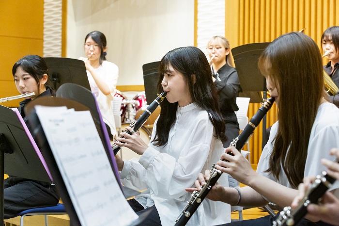 【吹奏楽部】学内コンサート開催！