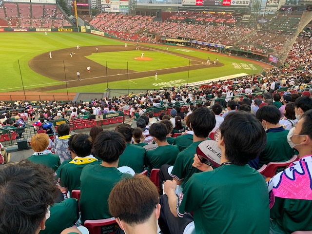 残暑厳しい仙台にスポビ１年２３人がフィールドワーク！