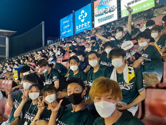 残暑厳しい仙台にスポビ１年２３人がフィールドワーク！