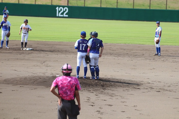 第１２回全日本大学女子硬式野球選手権大会第２日の結果