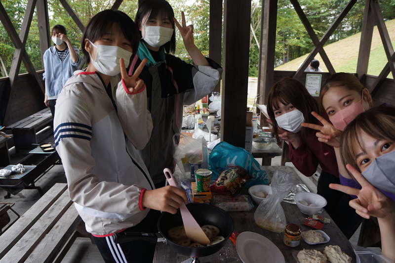 【子ども心理専攻】キャンプ飯コンテスト