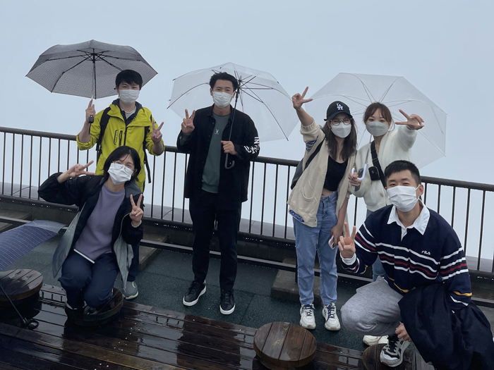 藤崎ゼミ上川層雲峡アンケート調査フィールドワーク