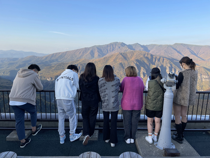 藤崎ゼミ上川層雲峡アンケート調査フィールドワーク