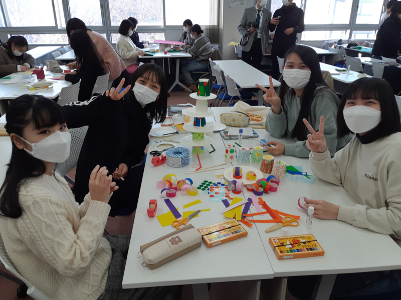 【子ども心理専攻】クリスマス製作
