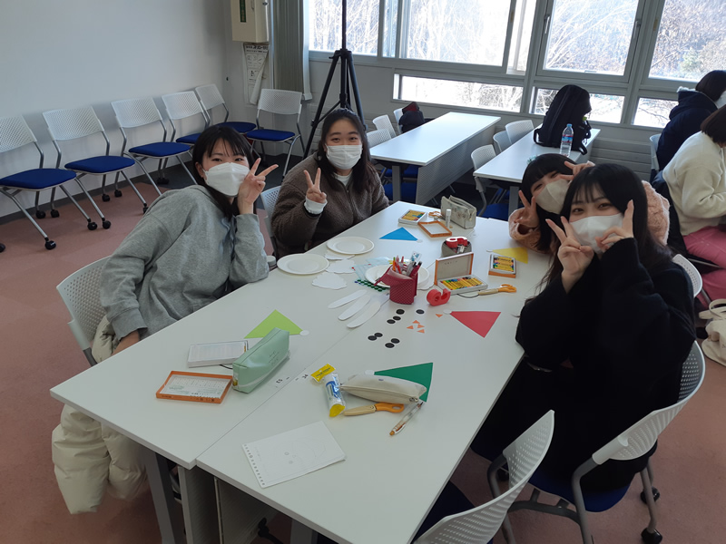 【子ども心理専攻】クリスマス製作