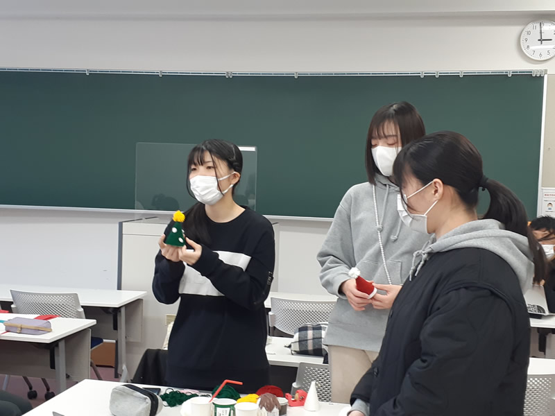 【子ども心理専攻】クリスマス製作