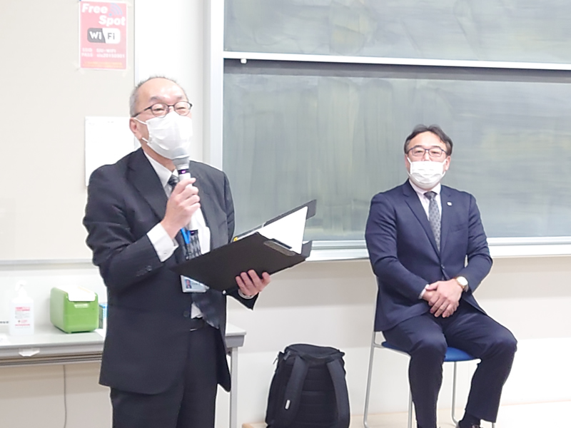 令和4年度 スポーツビジネス学科 特別講演会
