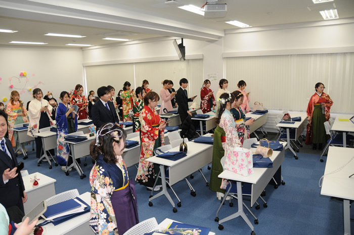 【子ども心理専攻】学位記授与式