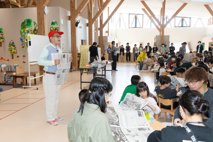 つるの剛士さんトークショー＆わくわくさん工作教室開催
