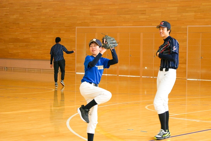 ニセコ町の子どもたちがSIUスポーツクラブに参加