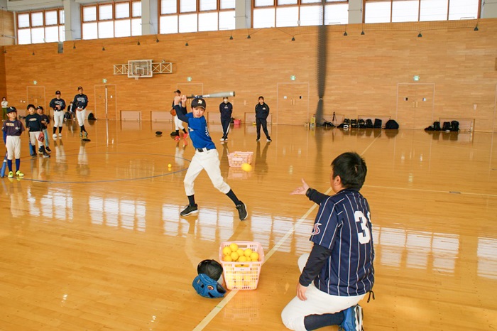 ニセコ町の子どもたちがSIUスポーツクラブに参加