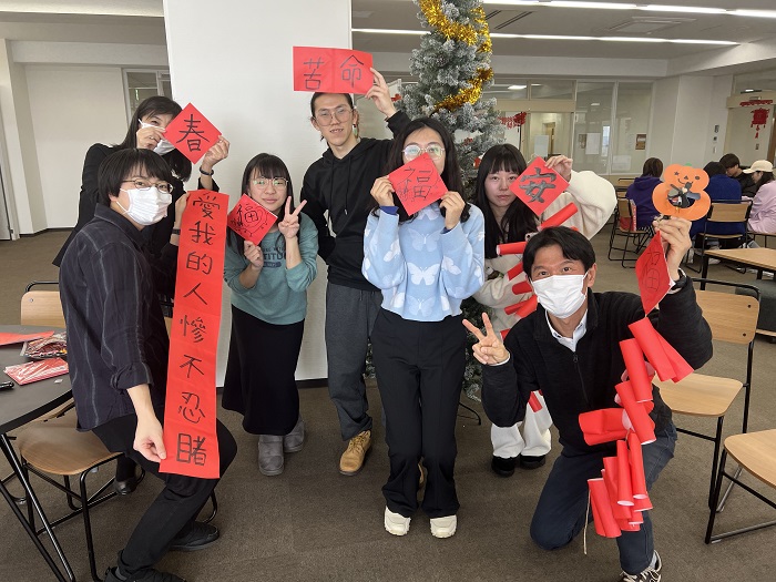 【観光学部】旧正月（春節）中華文化体験イベント開催