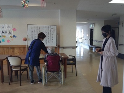 入居者さんとの関わり