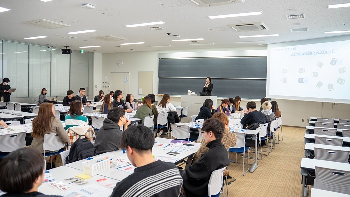 【観光学部】アサヒビール㈱協力・学生向け適正飲酒・マナー講座