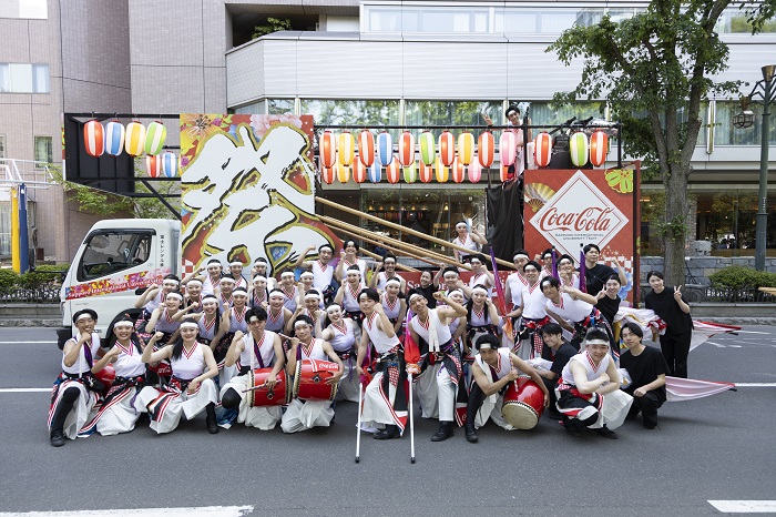 【YOSAKOIソーラン部】導歌の響き、観客を魅了！